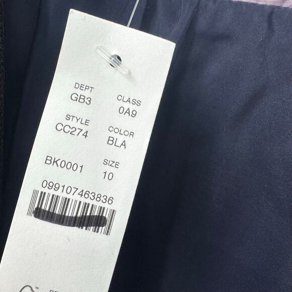 J. Crew Long Sleeve Going-Out Blazer in Stretch Twill Black Size 10 NWT - Picture 11 of 12